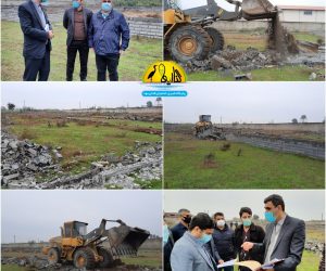قلع و قمع ۱۱ هزار متر مربع اراضی در فریدونکنار
