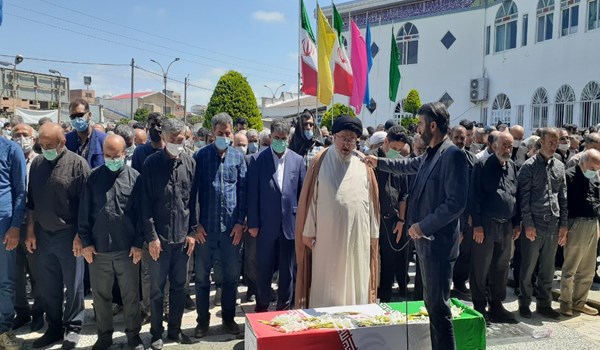 جانباز فریدونکناری به هم‌رزمان شهیدش پیوست