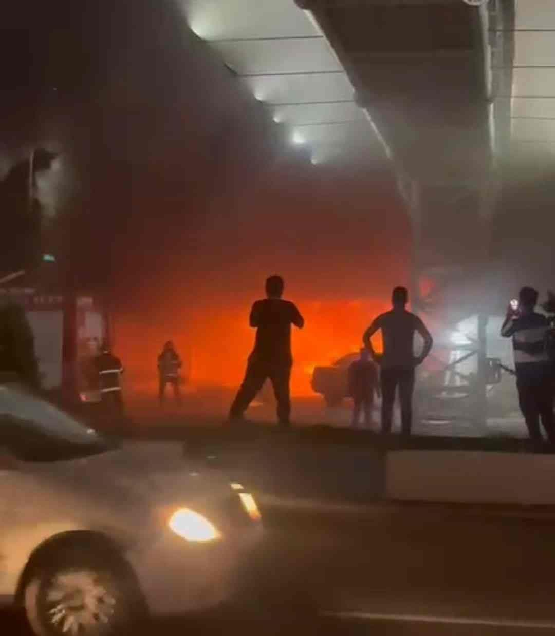 آتش سوزی در بیمارستان فریدونکنار