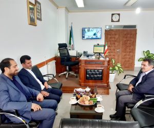 دیدار رئیس اداره منابع طبیعی بابل، بابلسر و فریدونکنار با مقامات قضایی شهرستان فریدونکنار
