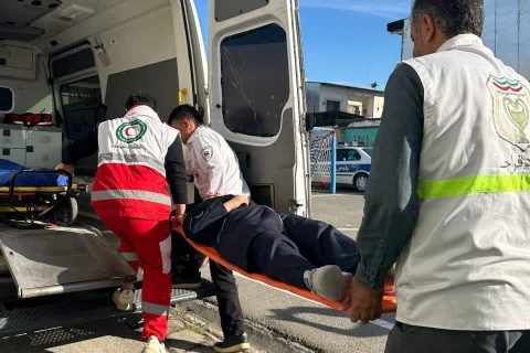 برگزاری مانور مشترک دستگاهای امدادرسان شهرستان فریدون‌کنار