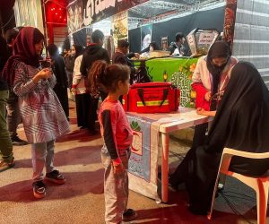 پوشش امدادی و ارائه خدمات تیم سحاب جمعیت هلال احمر