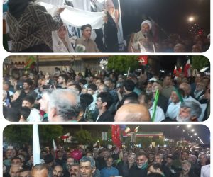آئین عقد یک زوج جوان در شب ۷۸ حماسه و ایستادگی فریدونکنار