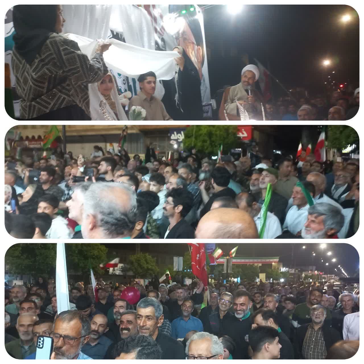آئین عقد یک زوج جوان در شب ۷۸ حماسه و ایستادگی فریدونکنار